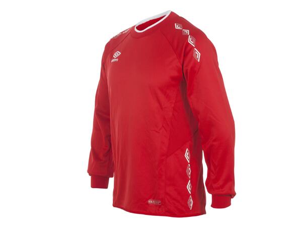 UMBRO UX-1 Trn Sweater Rød/Hvit XS Teknisk treningsgenser 